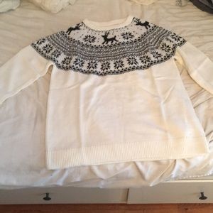 christmas knit sweater small